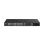 Pārvaldāms slēdzis RUIJIE RG-ES228GS-P — 26x Gigabit RJ-45, 24x PoE porti, 370W PoE budžets, 2x SFP, metāla statīvs
