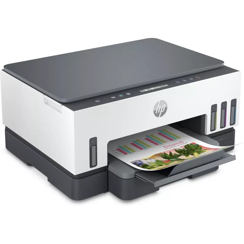Daudzfunkciju printeris HP Smart Tank 720 — termālā tintes druka, krāsains, A4, Wi‑Fi, duplekss, 4800x1200 dpi