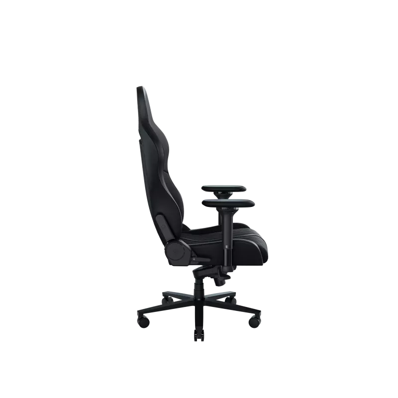 Razer Enki spēļu krēsls, melns, EPU āda un tērauds