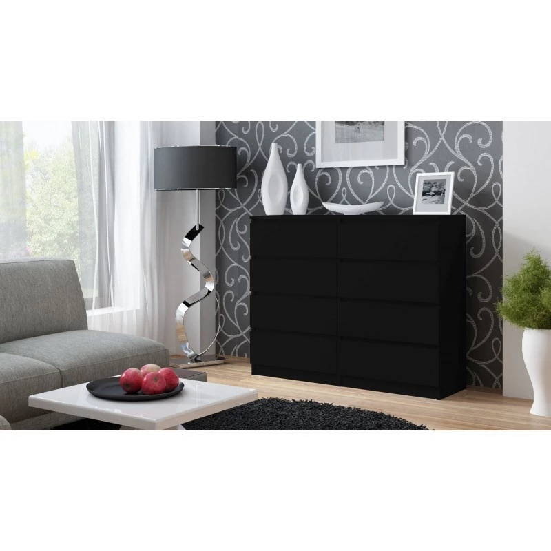 Topeshop M8 120 CZERŃ kumode