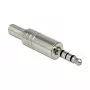 Vadu savienotājs DeLOCK 65546 3,5 mm Sudraba