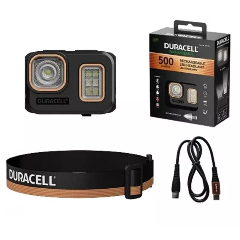Duracell DH500R Galvaslampa melna, oranža