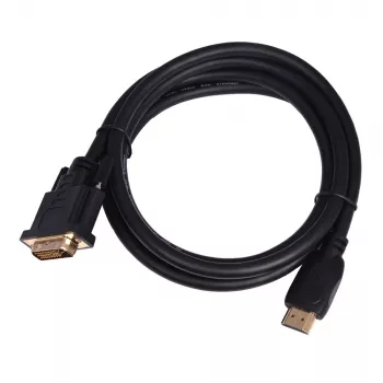 TB HDMI-DVI kabelis 1,8 m, zeltīts, DVI 24+1