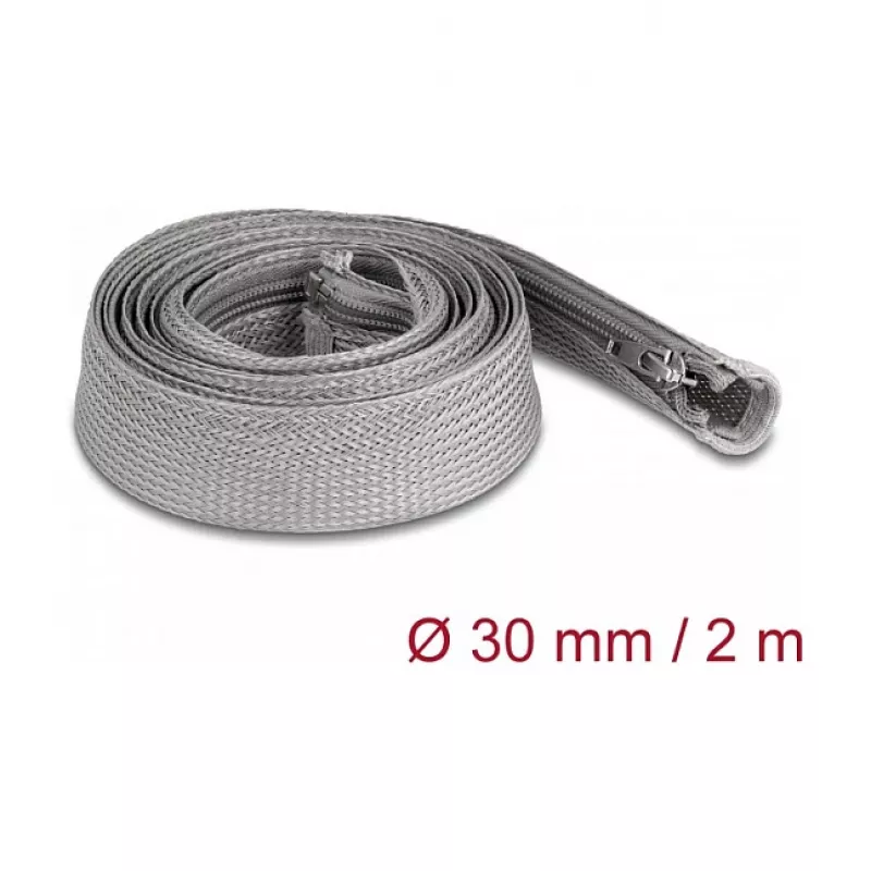 Pīta uzmava DeLOCK 20831 2m x 30mm Pelēka
