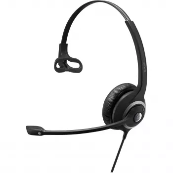 EPOS I SENNHEISER IMPACT SC 238 - 200 Series - Austiņas - Uz auss - Vadu - Easy Disconnect - Melna, Sudraba (1000657)