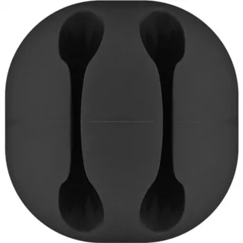 Kabeļa klipsis Goobay 70683 Galds Siena Melns 5 gab.
