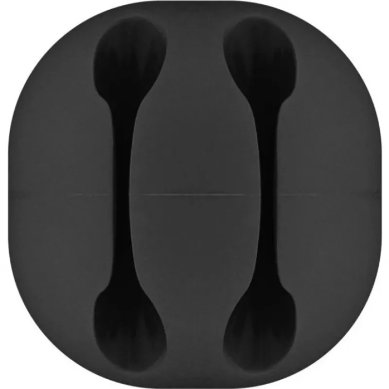 Kabeļa klipsis Goobay 70683 Galds Siena Melns 5 gab.