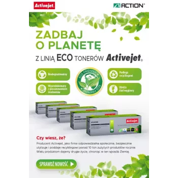 ActiveJet ATH-36NB Supreme saderīga toneru kasetne Canon/HP, melna, 2000 lpp., viena pakā