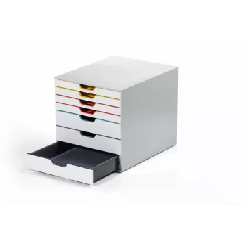 Durable VARICOLOR MIX 7 Pelēks Plastmasas 7 Atvilktnes