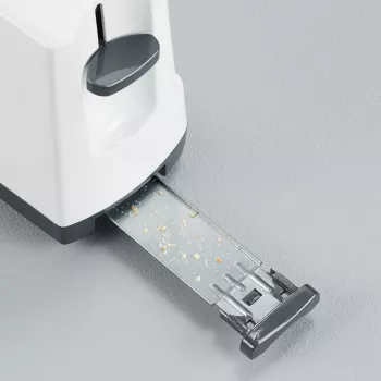 Severin AT 2232 tosteris 2 šķēlēm 800 W Pelēks, Balts