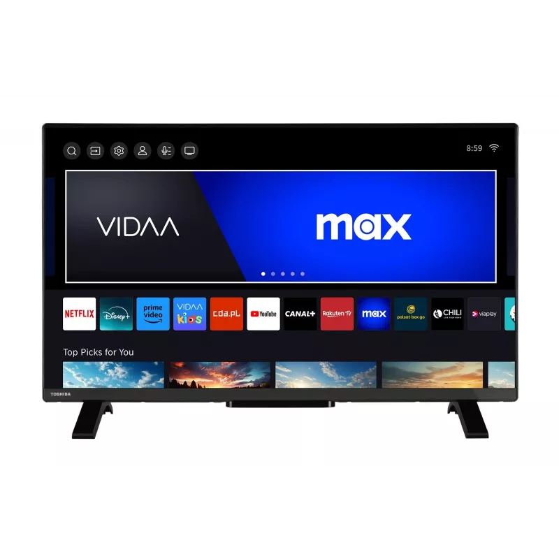 Toshiba 32QV2F63DG QLED televizors 32 collas Full HD Smart TV