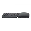 Logitech ERGO K860 - Bezvadu ergonomiskā tastatūra - 2,4 GHz, Bluetooth 5.0 - QWERTY - Spāņu - Grafīts
