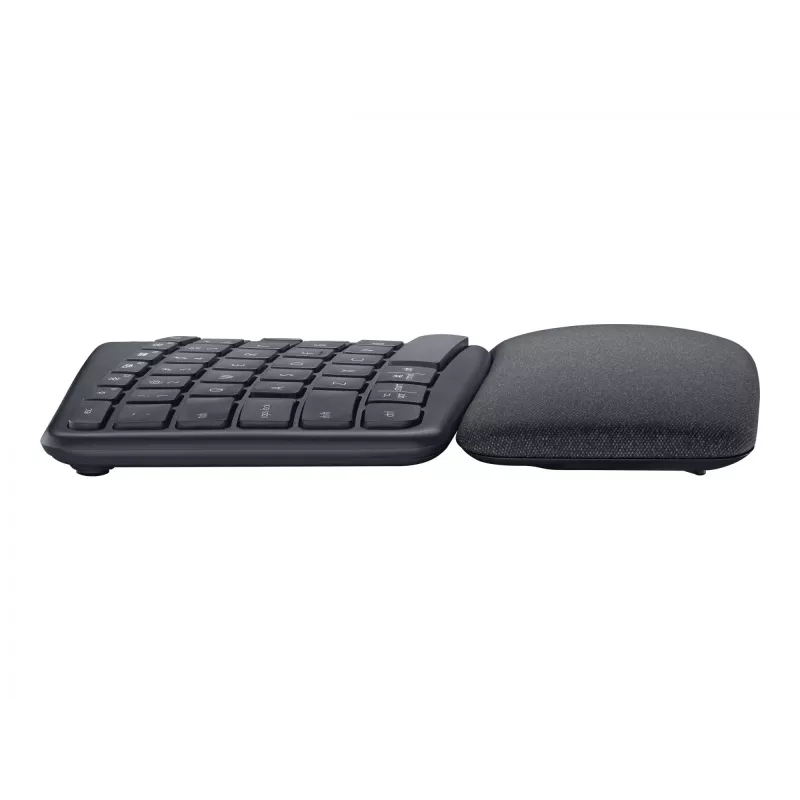 Logitech ERGO K860 - Bezvadu ergonomiskā tastatūra - 2,4 GHz, Bluetooth 5.0 - QWERTY - Spāņu - Grafīts