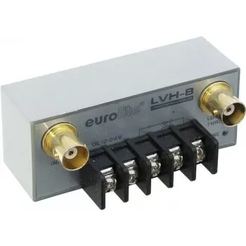 Apgaismojuma relejs EUROLITE LVH-8 video vadīts 8 kanāli modelis 81013208