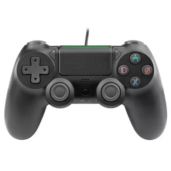 Vadu spēļu pults TRACER SHOGUN PRO Melna — 16 pogas, analogā/digitālā režīmā, 1,5 m kabelis, vibrācija, PC/PS4/PS3