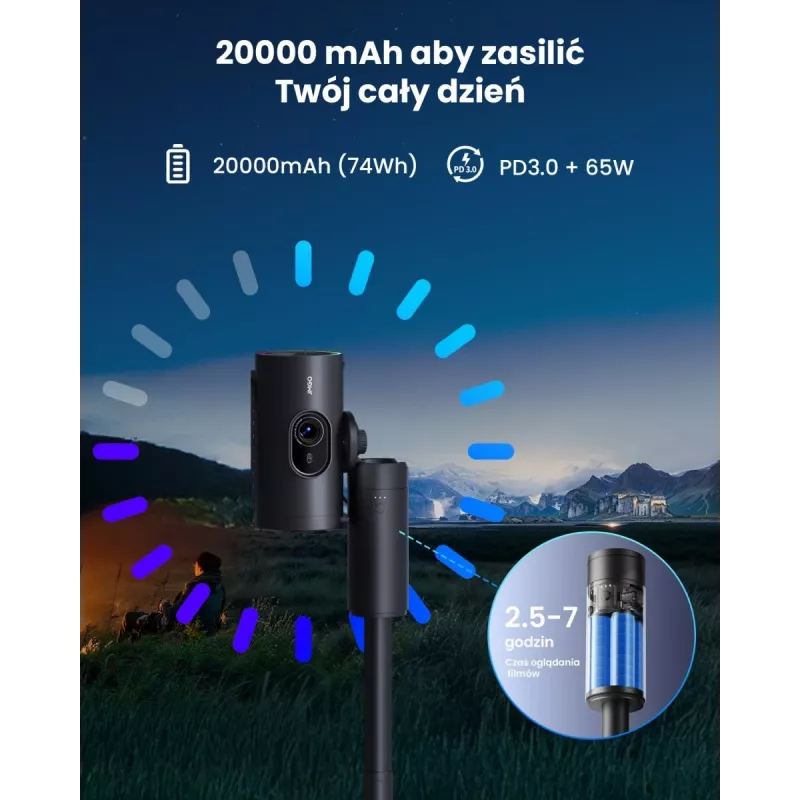 Power Bank ar Statīvu P0X1