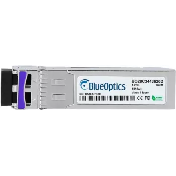 BlueOptics 1442040G1-BO optiskais cSFP modulis, 1250 Mbit/s, sudraba