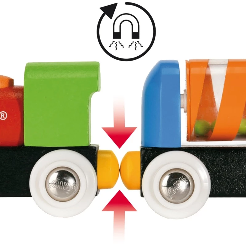 Vilcieniņš Ravensburger BRIO — daudzkrāsains no 1,5 gadiem