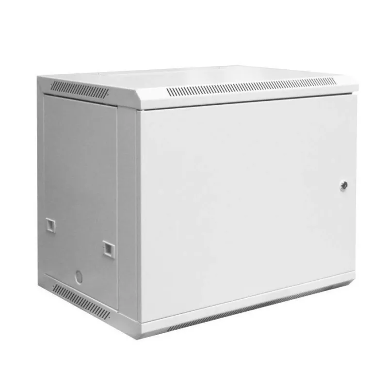 Digitus DN-W19 09U/450/MD Rack skapis 9U Sienas stiprināms Gaiši pelēks