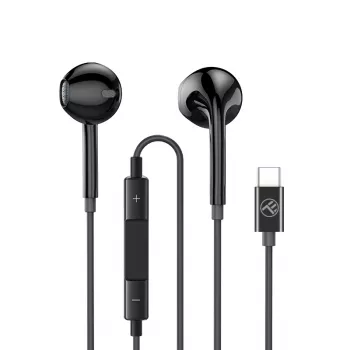Austiņas Tellur Basic Urbs In-Ear Type-C Melnas
