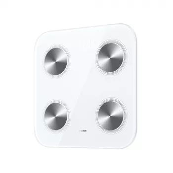 HUAWEI Scale 3 Baltā krāsā – viedie svari ar ĶMI mērīšanu 55020ABM