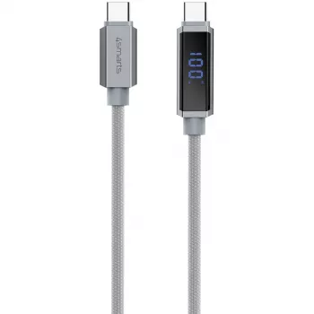 4smarts USB-C DigitCord 100W kabelis - datu kabelis