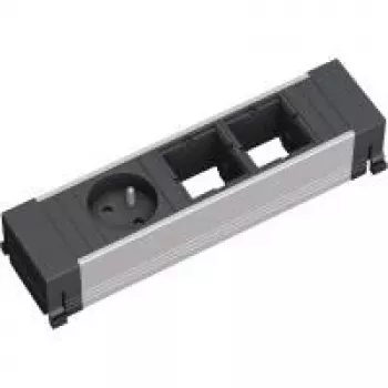 Bachmann 916.003 Strāvas pagarinātājs 0.1m 1 AC Ligzda Melns