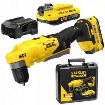 Leņķveida skrūvgriezis STANLEY V20 SFMCD750D2K 2x2.0Ah