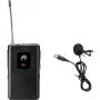 Lavaljērmikrofons Omnitronic UHF-E Series 826.1 MHz ar bezvadu raidītāju