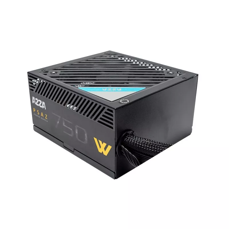 Azza PSAZ-750W barošanas bloks 20+4 kontaktu ATX ATX Melns