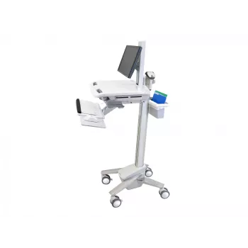 Multividu ratiņi Ergotron StyleView EMR Cart ar LCD pagriežamu stiprinājumu