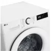 LG F2WR508SWW priekšējās ielādes veļas mašīna, 8 kg, 1200 RPM, tvaika funkcija