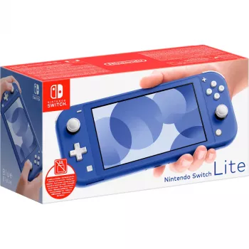 Nintendo Switch Lite (bez barošanas bloka), zils