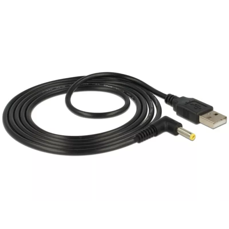 Strāvas kabelis DeLOCK 85544 USB A 1.5m Melns