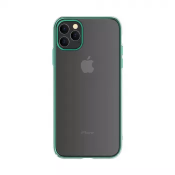 Cietais aizsargmaciņš Devia Glimmer sērija iPhone 11 Pro, zaļš, PC aizmugure