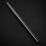 Bitspower None Chamfer Brass Hard Tubing 12mm AD, 500mm - melns spīdums