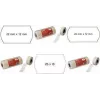 Cenu marķējuma uzlīmes agipa 100914 22×12 mm saderīgas ar Meto 822/722 un Open Blitz P7/P8
