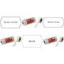 Cenu marķējuma uzlīmes agipa 100914 22×12 mm saderīgas ar Meto 822/722 un Open Blitz P7/P8