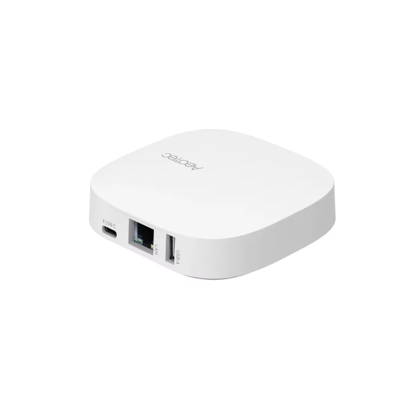 AEOTEC Smart Home Hub 2 - Viedās mājas centrmezgls, SmartThings, Z-Wave, Zigbee 3.0, WiFi | GP-AEOHUBV4EU | Balts