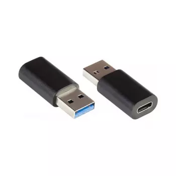 Alcasa USB-AD300 Kabeļa adapteris USB 3.0 / USB 3.1 (Gen. 1) A uz USB-C Melns