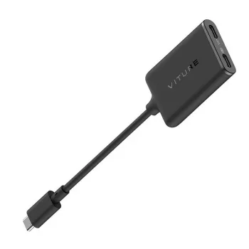 Vitu​re USB-C XR Pro adapteris iPhone – uzlādes adapteris melns 20W Power Delivery