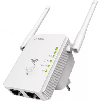 Strong REPEATER300V2 tilts un retranslators 300 Mbit/s balts (REPEATER300V2)