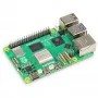 Vienplatnes dators Raspberry Pi 5 izstrādes plate — 2400 MHz Arm Cortex-A76, līdz 16 GB LPDDR4x, MicroSD, USB 3.2, Wi‑Fi 5