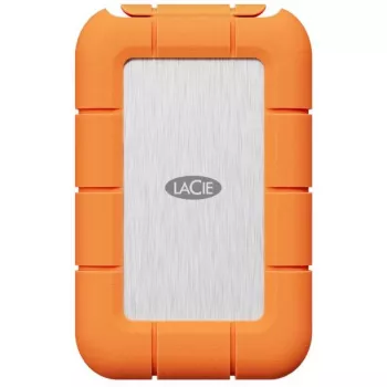 LaCie Rugged SSD4 STND4000400 4 TB ārējais SSD USB4 Gen 3x2 Thunderbolt USB Type-C, oranžs/nerūsējošs tērauds