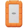 LaCie Rugged SSD4 STND4000400 4 TB ārējais SSD USB4 Gen 3x2 Thunderbolt USB Type-C, oranžs/nerūsējošs tērauds