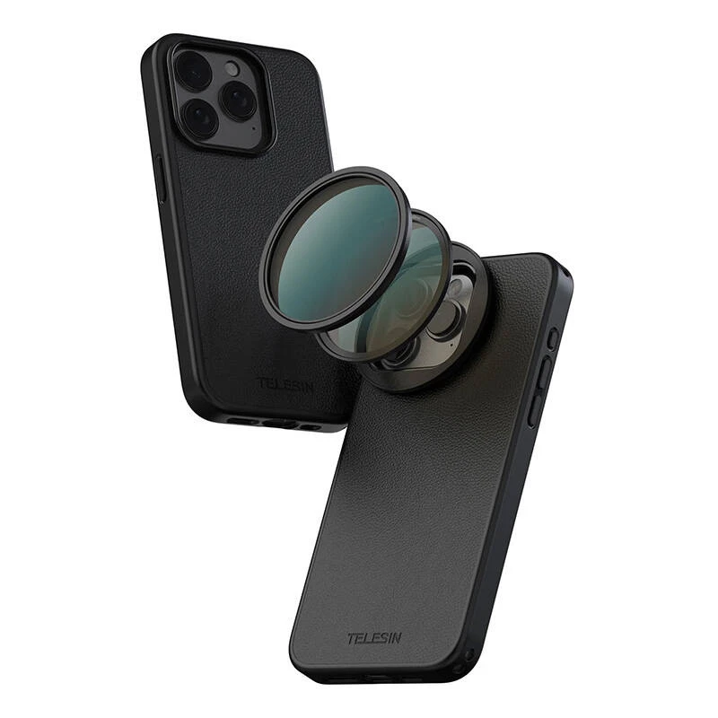 CPL filtrs Telesin P10-FLT-02 58mm iPhone 15 Pro/Pro Max