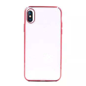 Mīkstais telefona maciņš Devia iPhone XS Max, sarkans TPU aizsargvāciņš