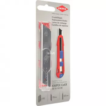 Daudzfunkciju nazis Knipex 90 10 165 E02 Nerūsējošais tērauds 119mm