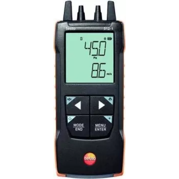 Testo 512-1 spiediena mērītājs gaisa spiedienam 0 - 200 hPa (0563 1512)