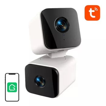 Gosund PC12 viedais divu objektīvu WiFi kamera (4MP 1920x2160, Tuya)
